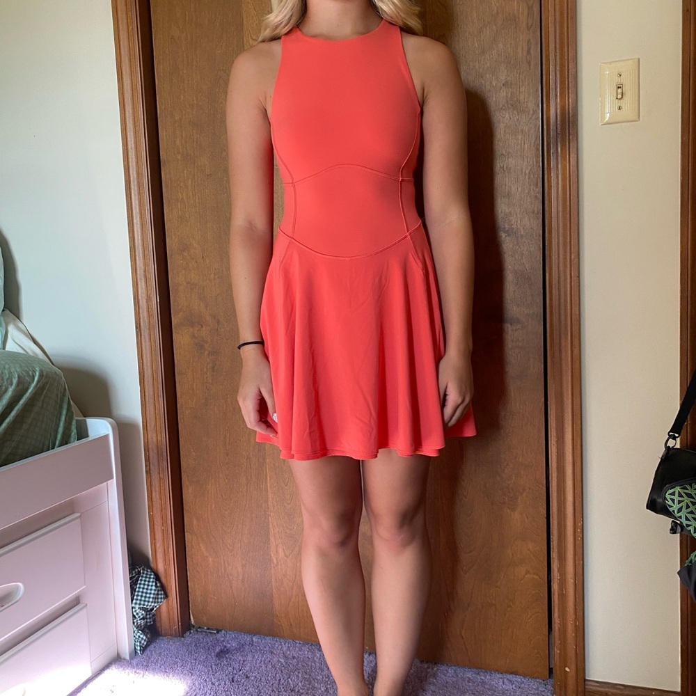 Lululemon Athletica Coral Mini Dress